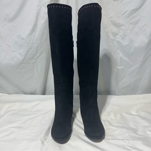 Lavorazione Artigiana OTK Boots Leather Suede Studded EU 37 / US 7 - Picture 3 of 10